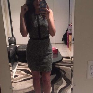 Black Grey Guess Business Dress